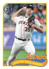 2024 Topps Series 1 1989 Topps Baseball Justin Verlander #89B-26