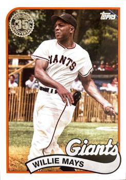 Willie Mays 2024 Topps Update 1989 Topps Baseball 35th Anniversary #89US-3