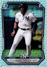 2026 Bowman Chrome Prospects Mega Box Mojo Refractor Dillon Lewis #BCP-148