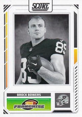 2025 Score The Franchise Brock Bowers #17