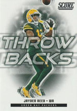 2025 Score Throwbacks Jayden Reed #24