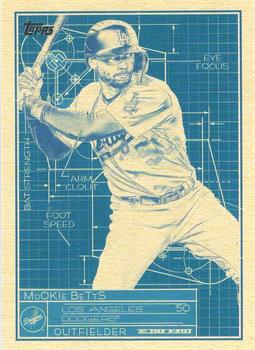 2024 Topps Series 1 Superstar Blueprint Mookie Betts #SB-17