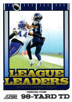 2025 Score League Leaders Nick Westbrook-Ikhine #9