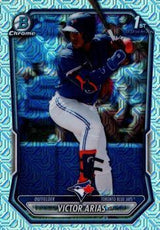 2026 Bowman Chrome Prospects Mega Box Mojo Refractor Victor Arias #BCP-29