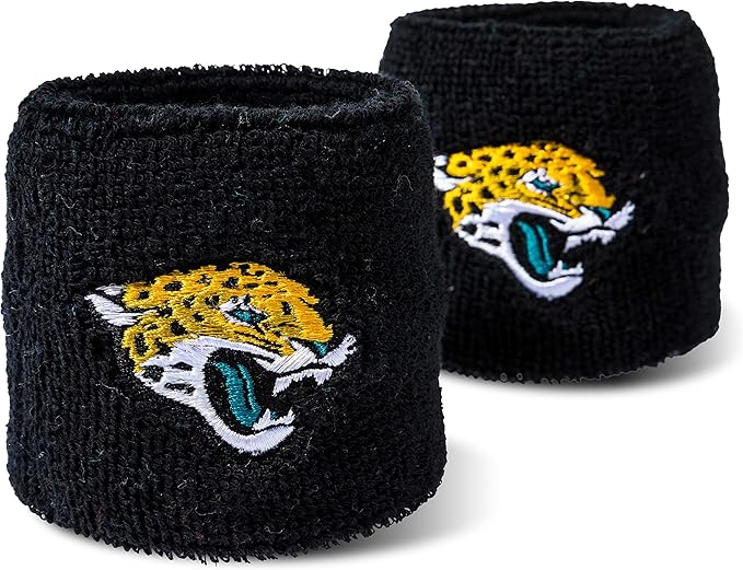 Franklin Sports NFL Football Team Logo Wristbands - Pair of Youth Wristbands for Costumes and Uniforms