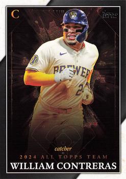 2025 Topps Series 1 2024 All Topps Team William Contreras #ATT-6