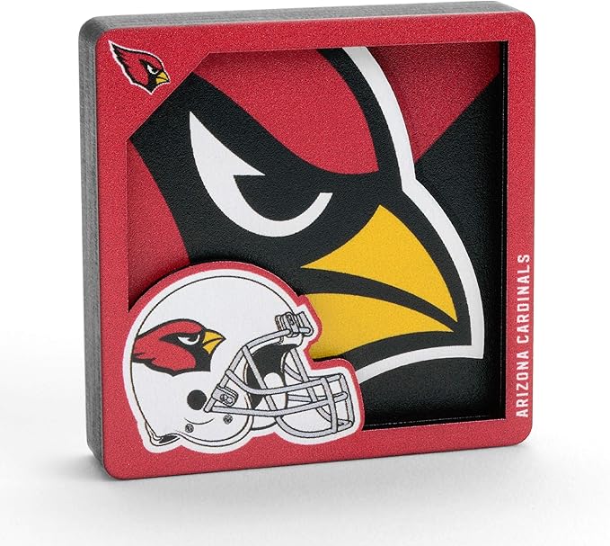 YouTheFan NFL 3D Logo Series Football Magnets - All Teams - GREAT GIFT