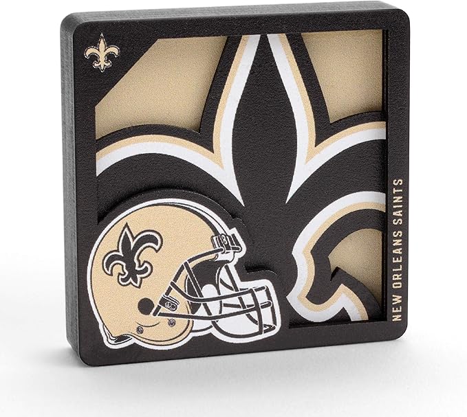 YouTheFan NFL 3D Logo Series Football Magnets - All Teams - GREAT GIFT