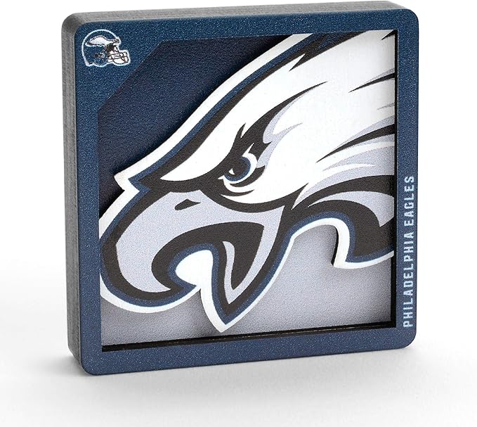 YouTheFan NFL 3D Logo Series Football Magnets - All Teams - GREAT GIFT