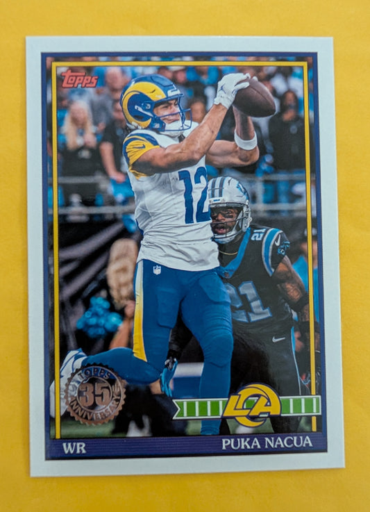 2026 Topps Football Puka Nacua 1991 Topps Football #91TF-20