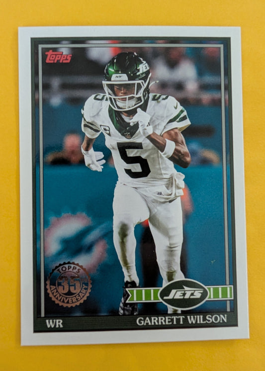 2026 Topps Football Garrett Wilson 1991 Topps Football #91TF-24