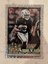 2026 Topps Football Ashton Jeanty 1991 Topps Football #91TF-27 Mega Box Crackle Foil