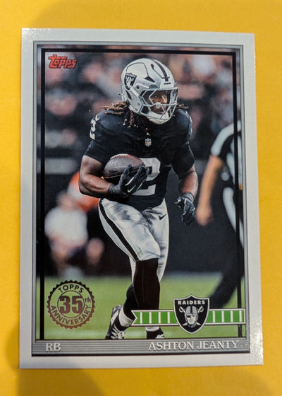 2026 Topps Football Ashton Jeanty 1991 Topps Football #91TF-27