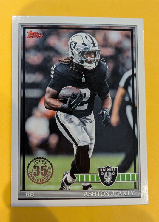2026 Topps Football Ashton Jeanty 1991 Topps Football #91TF-27