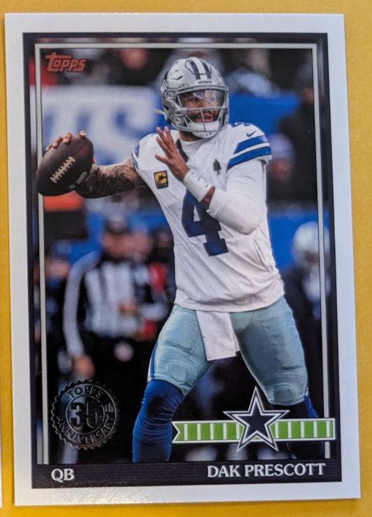 2026 Topps Football Dak Prescott 1991 Topps Football #91TF-28