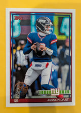 2026 Topps Football Jaxson Dart 1991 Topps Football #91TF-33