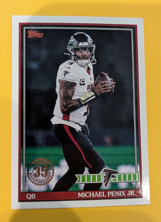 2026 Topps Football Michael Penix Jr. 1991 Topps Football #91TF-4