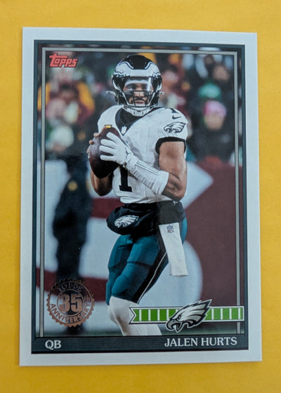 2026 Topps Football Jalen Hurts 1991 Topps Football #91TF-43