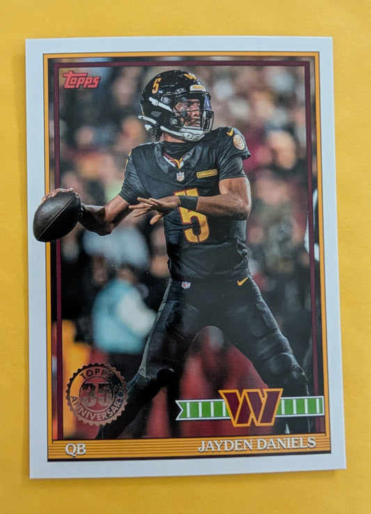 2026 Topps Football Jayden Daniels 1991 Topps Football #91TF-44