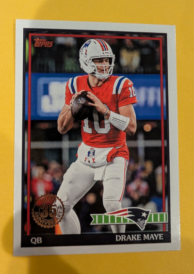 Drake Maye 91TF-46 2026 Topps Football