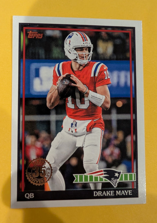 Drake Maye 91TF-46 2026 Topps Football