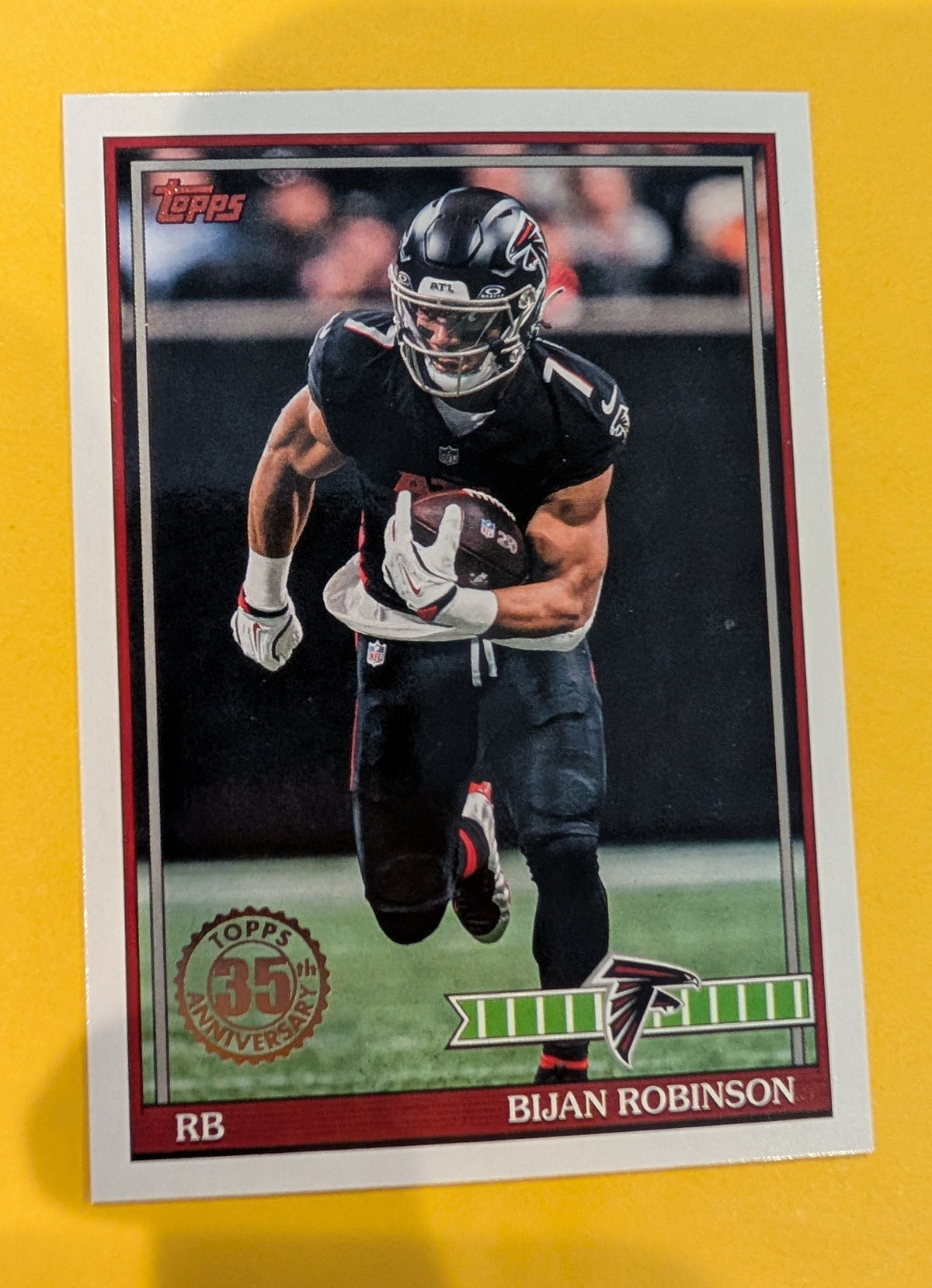 2026 Topps Football Bijan Robinson 1991 Topps Football #91TF-6