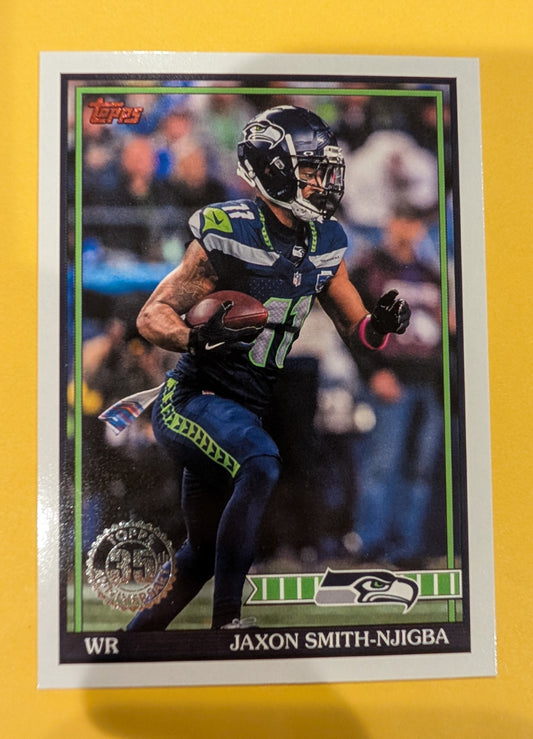 2026 Topps Football Jaxon Smith-Njigba 1991 Topps Football #91TF-8