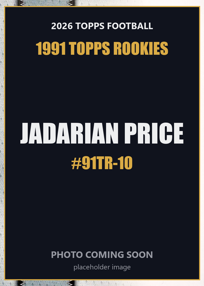 2026 Topps Football Jadarian Price 1991 Topps Rookies #91TR-10
