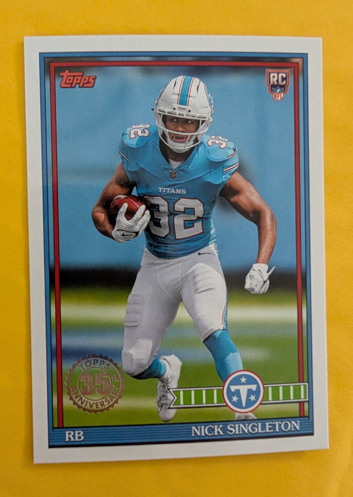 2026 Topps Football Nick Singleton 1991 Topps Rookies #91TR-14