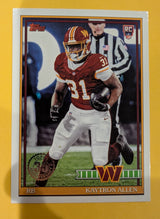 2026 Topps Football Kaytron Allen 1991 Topps Rookies #91TR-15