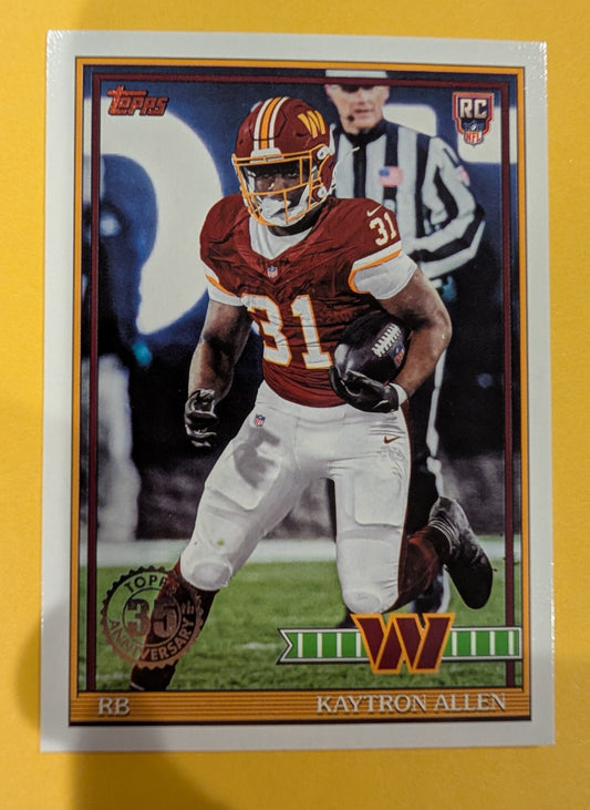 Kaytron Allen 91TR-15 2026 Topps Football
