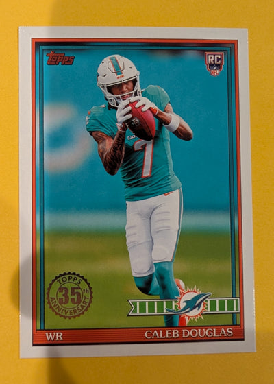 2026 Topps Football Caleb Douglas 1991 Topps Rookies #91TR-16