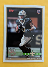 2026 Topps Football Jordyn Tyson 1991 Topps Rookies #91TR-20