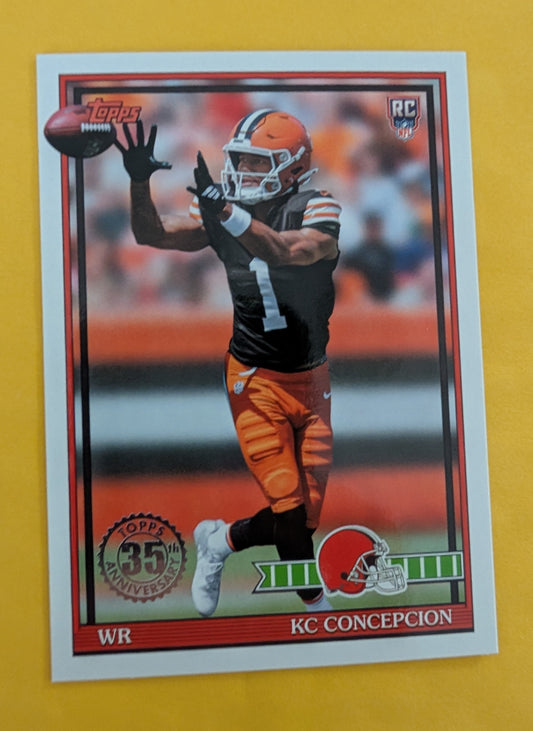 2026 Topps Football KC Concepcion 1991 Topps Rookies #91TR-23