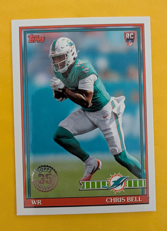 2026 Topps Football Chris Bell 1991 Topps Rookies #91TR-24