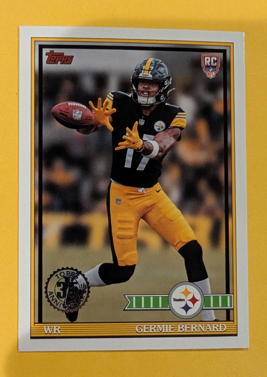Germie Bernard 91TR-25 2026 Topps Football