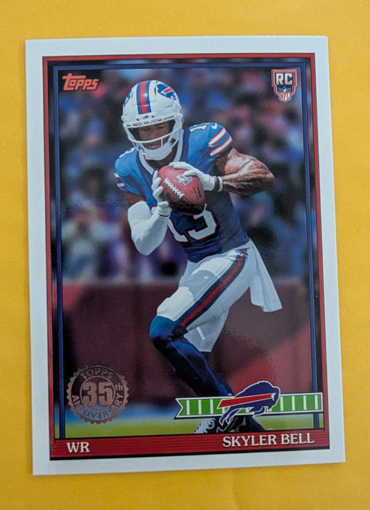 2026 Topps Football Skyler Bell 1991 Topps Rookies #91TR-27