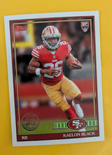 2026 Topps Football Kaelon Black 1991 Topps Rookies #91TR-33
