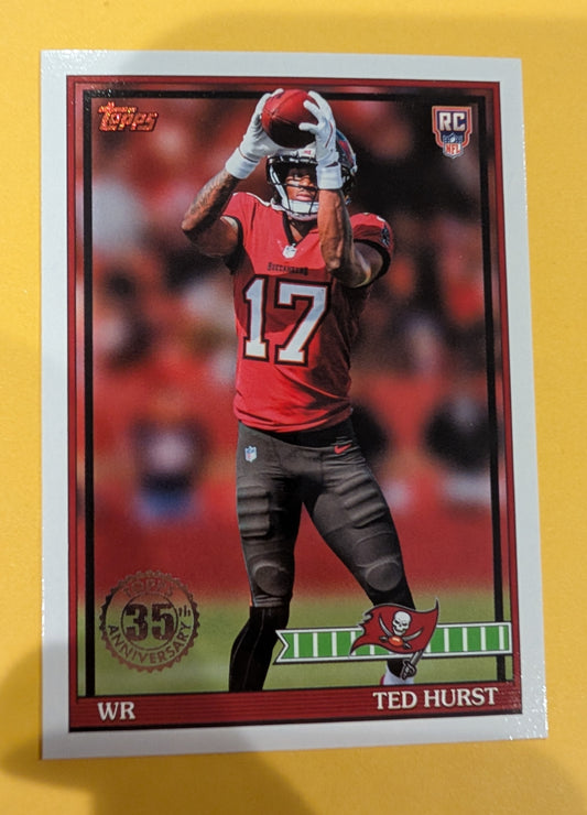 2026 Topps Football Ted Hurst 1991 Topps Rookies #91TR-35