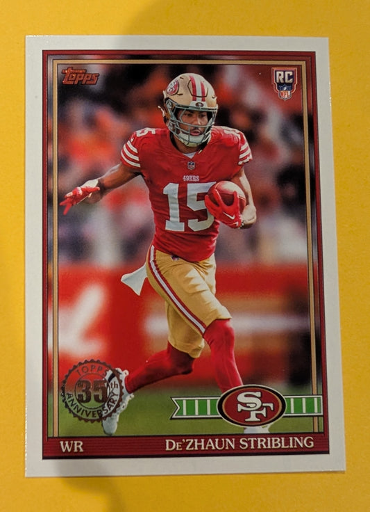 2026 Topps Football De'Zhaun Stribling 1991 Topps Rookies #91TR-36