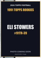 2026 Topps Football Eli Stowers 1991 Topps Rookies #91TR-39