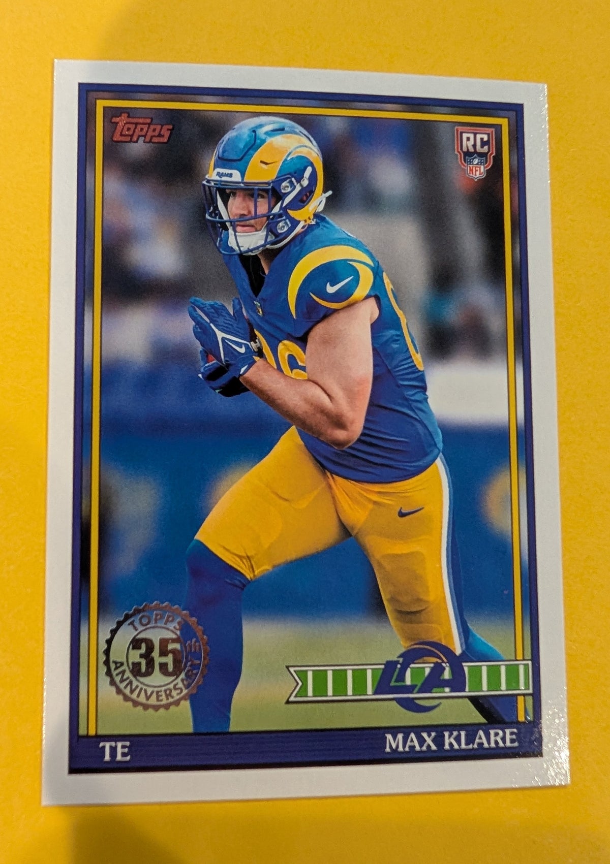 2026 Topps Football Max Klare 1991 Topps Rookies #91TR-41