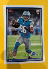 2026 Topps Football Kendrick Law 1991 Topps Rookies #91TR-42