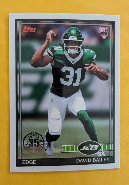 2026 Topps Football David Bailey 1991 Topps Rookies #91TR-43