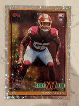 2026 Topps Football Sonny Styles 1991 Topps Rookies #91TR-47 Mega Box Crackle Foil