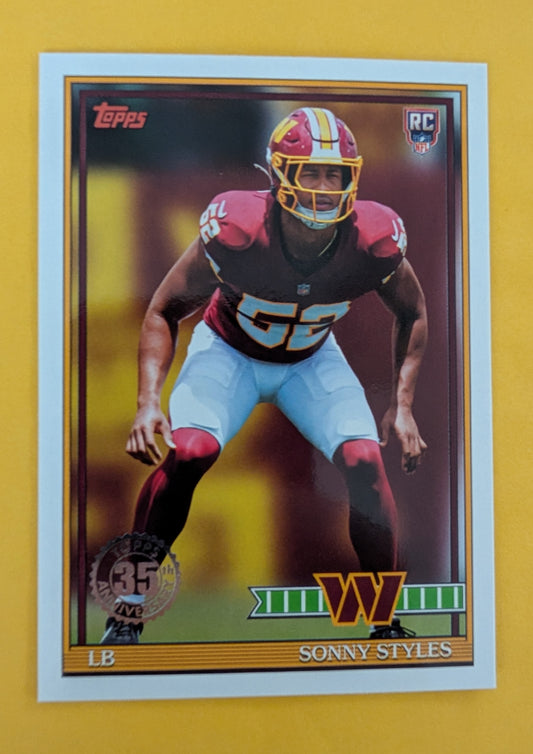 2026 Topps Football Sonny Styles 1991 Topps Rookies #91TR-47