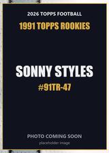 2026 Topps Football Sonny Styles 1991 Topps Rookies #91TR-47