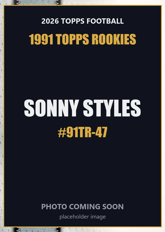 2026 Topps Football Sonny Styles 1991 Topps Rookies #91TR-47