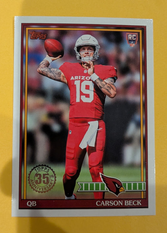 Carson Beck 91TR-5 2026 Topps Football