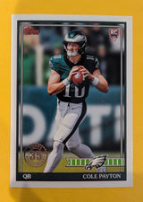 2026 Topps Football Cole Payton 1991 Topps Rookies #91TR-7